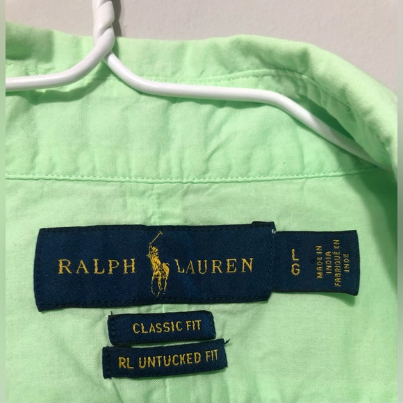 Ralph Lauren Men’s Buttoned Down Shirt size L/G. - Picture 6 of 7
